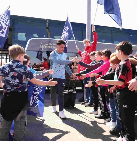 Mandatory Credit: Photo by Ryan Browne/Shutterstock (14441875ag)..Harlequins arrive at the stadium...Sale Sharks v Harlequins, Gallagher Premiership, Rugby, Salford Community Stadium, Salford, UK - 21 Apr 2024
14441875ag
SALE, SHARKS, V, HARLEQUINS, GALLAGHER, PREMIERSHIP, RUGBY, SALFORD, COMMUNITY, STADIUM, UK, 21, APR, 2024, ARRIVE, AT, UNION, Sport, Sportsperson, 137311873
Harlequins Rugby team travel photography August 2024